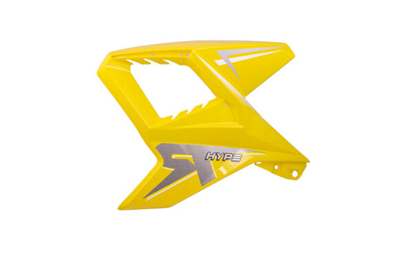 Obudowa baku lewa żółta hyper 125