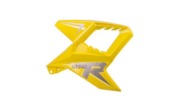 Obudowa baku prawa żółta hyper 125
