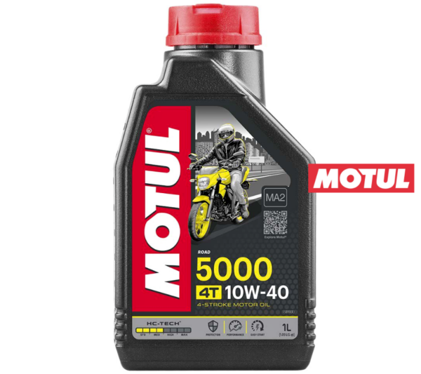 Olej silnikowy motul 5000 4t 10w40 półsyntetyczny 1 litr