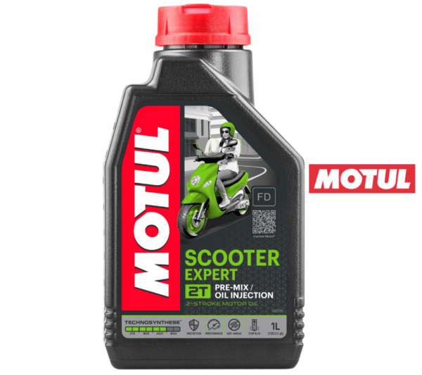 Olej silnikowy motul scooter 2t expert półsyntetyczny 1 litr