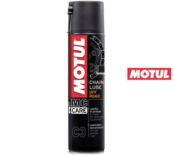 Smar łańcucha motul c3 chain lube off road 400ml
