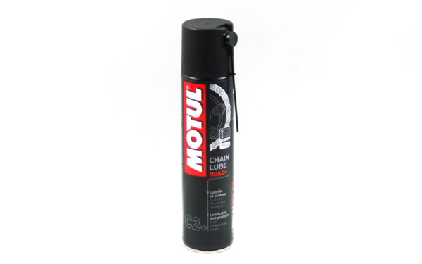 Smar łańcuchów w sprayu motul chain lube road+ 0,4 litra