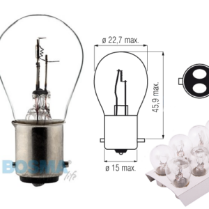 Żarówka bosma 12v 35/35w bax15d 1204