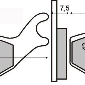 Klocki Hamulcowe Rieju Rs2 50/125 Przóditaljet 125-250