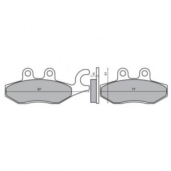 Klocki Hamulcowe Piaggio Beverly 250