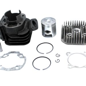 Cylinder Żeliwny Z Głowicą Power Force Basic Mbk Booster Yamaha Bws Minarelli Vertical 47mm 2t