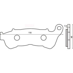 Klocki Hamulcowe Sintered Rms 225102543