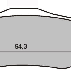 Klocki Hamulcowe Rms X-Max 125 / 250