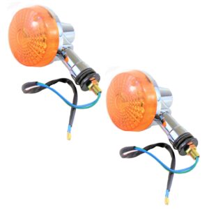 Kierunkowskaz Przedni/Tylny Suzuki Gn125 (2 Sztuki-Kpl ) Chromowany