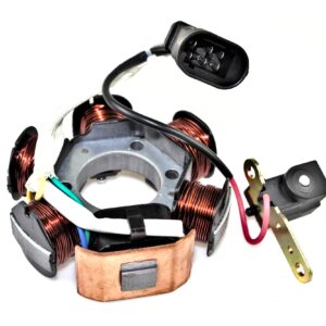 Stojan Alternatora Power Force Piaggio/Gilera 50 2t (Wtyczka Hermetyczna) Alt000258-A