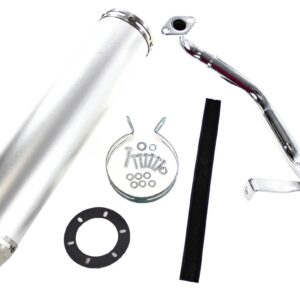Tłumik Power Force Tuning Tune-Ex Srebrny Gy6 125