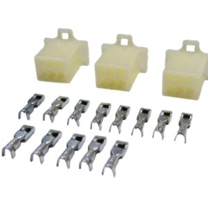 Kostka Elektryczna Gniazdo 6 Pin - 3szt. MotoGeneric
