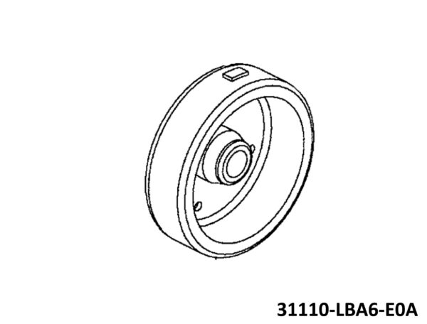 Koło Zamachowe Ag 50 Mk1 31110-Lba6-E0a