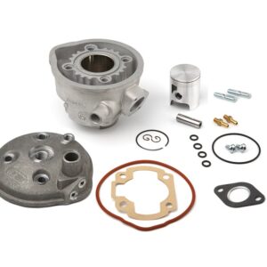 Cylinder Nicasilowy Z Głowicą Airsal  Minarelli Horizontal Aprilia Guliver Benelli 491 Yamaha Aerox Jog Rieju First Mbk Nitro 40mm 2t