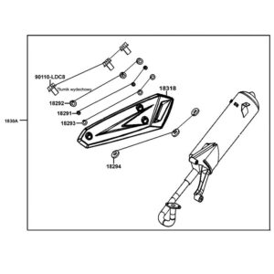 Muffler Assy 1830a-Lgb5-E10