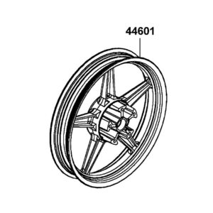 Wheel Comp Fr Cast 44601-Lgb5-E10-Nea