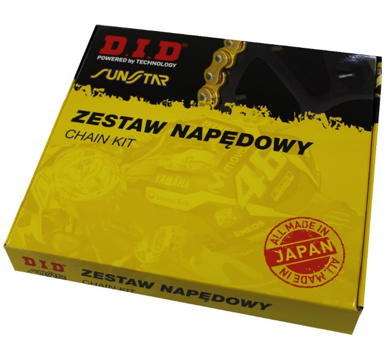 Zestaw Napędowy Did428nz Złoty 134 Sunf226-16 Sunr1-2682-57 (428nz Złoty-Dt125re 04-06)