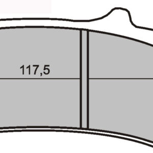 Klocki Hamulcowe Sintered Rms 225102673