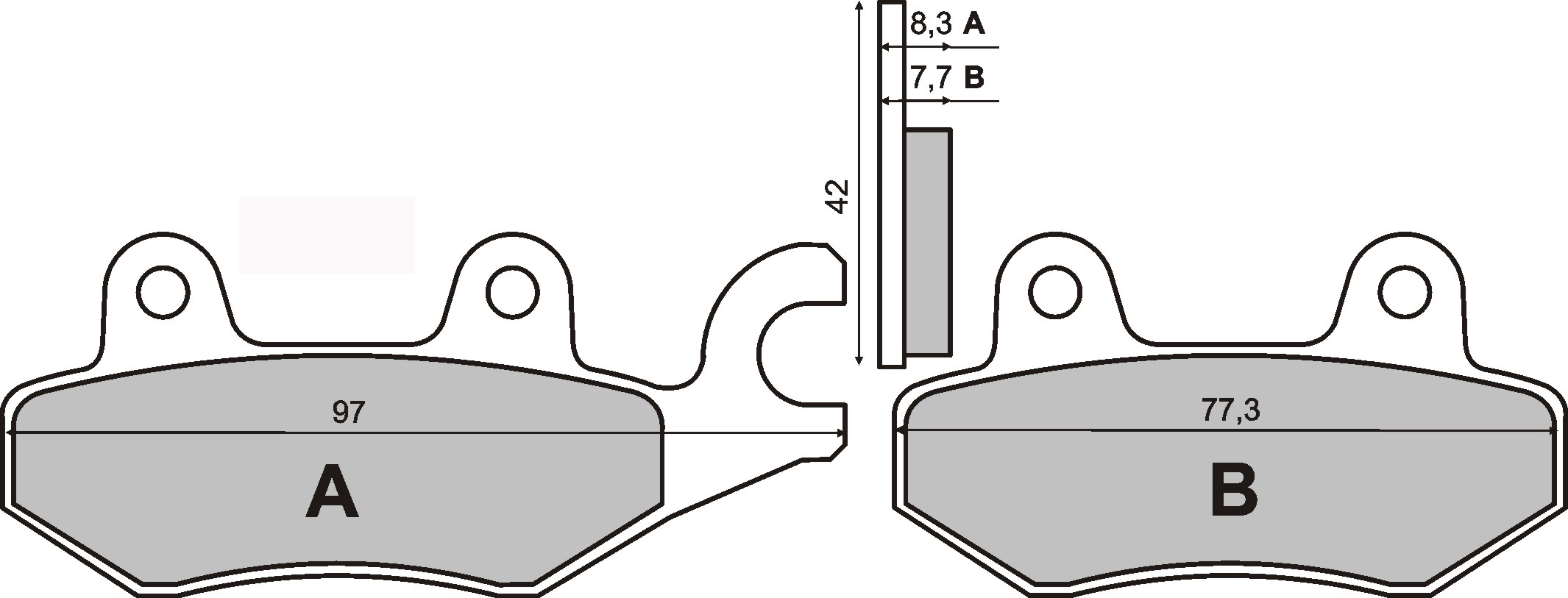 Klocki Hamulcowe Sintered Burgman 400