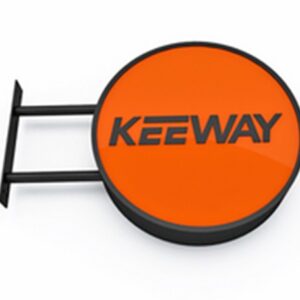 Podświetlany Plafon Zewnętrzny Keeway Okrągły 50 Cm