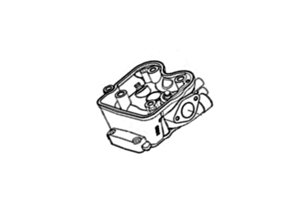 Głowica Cylindra 125ccm 4t L/C Outlook 125 2008-2012 Keeway