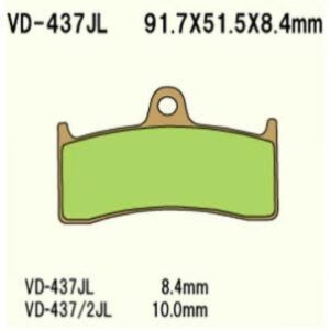 Klocki Hamulcowe Vd-437jl Fa424
