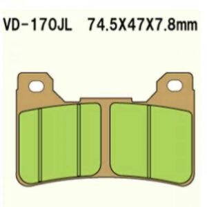 Klocki Hamulcowe Vd-170jl Fa390 Mcb755 Przód