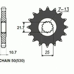 Zębatka Napędowa Sunstar Sunf519-16