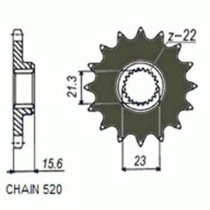Zębatka Napędowa Sunstar Sunf372-14