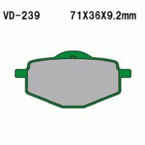 Klocki Hamulcowe Yamaha Tzr50 Dt Gilera Rc Vd239