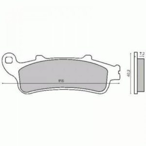 Klocki Hamulcowe Honda Pantheon 125 150
