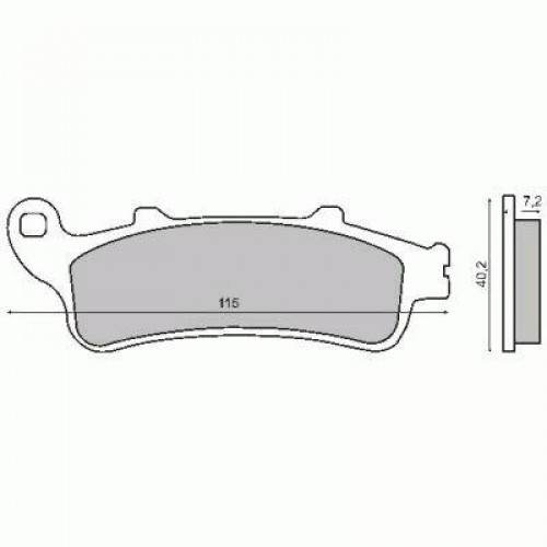 Klocki Hamulcowe Honda Pantheon 125 150