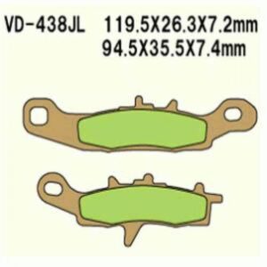 Klocki Hamulcowe Vd-438jl Fa349 Fa258