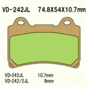Klocki Hamulcowe Vd-242jl