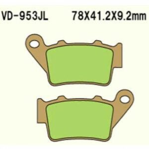 Klocki Hamulcowe Vesrah Vd-953jl (Tył)