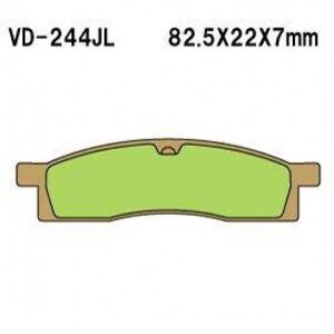 Klocki Hamulcowe Vesrah Vd-244jl