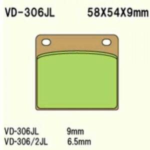 Klocki Hamulcowe Vesrah  Vd-306jl
