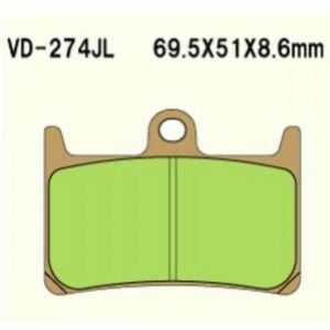 Klocki Hamulcowe Vesrah  Vd-274srjl