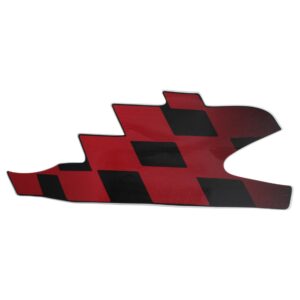 Naklejka Obudowy Prawa S9 Bordo-Czarny 86221-Llb