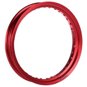 Obręcz koła 17x2,50 36 szprych aluminium czerwona