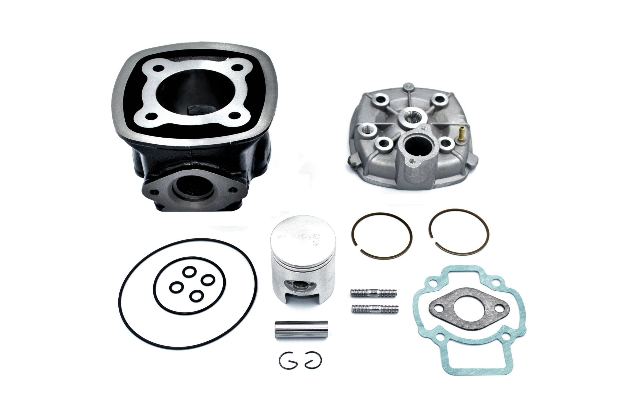 Cylinder Żeliwny Z Głowicą Piaggio Nrg