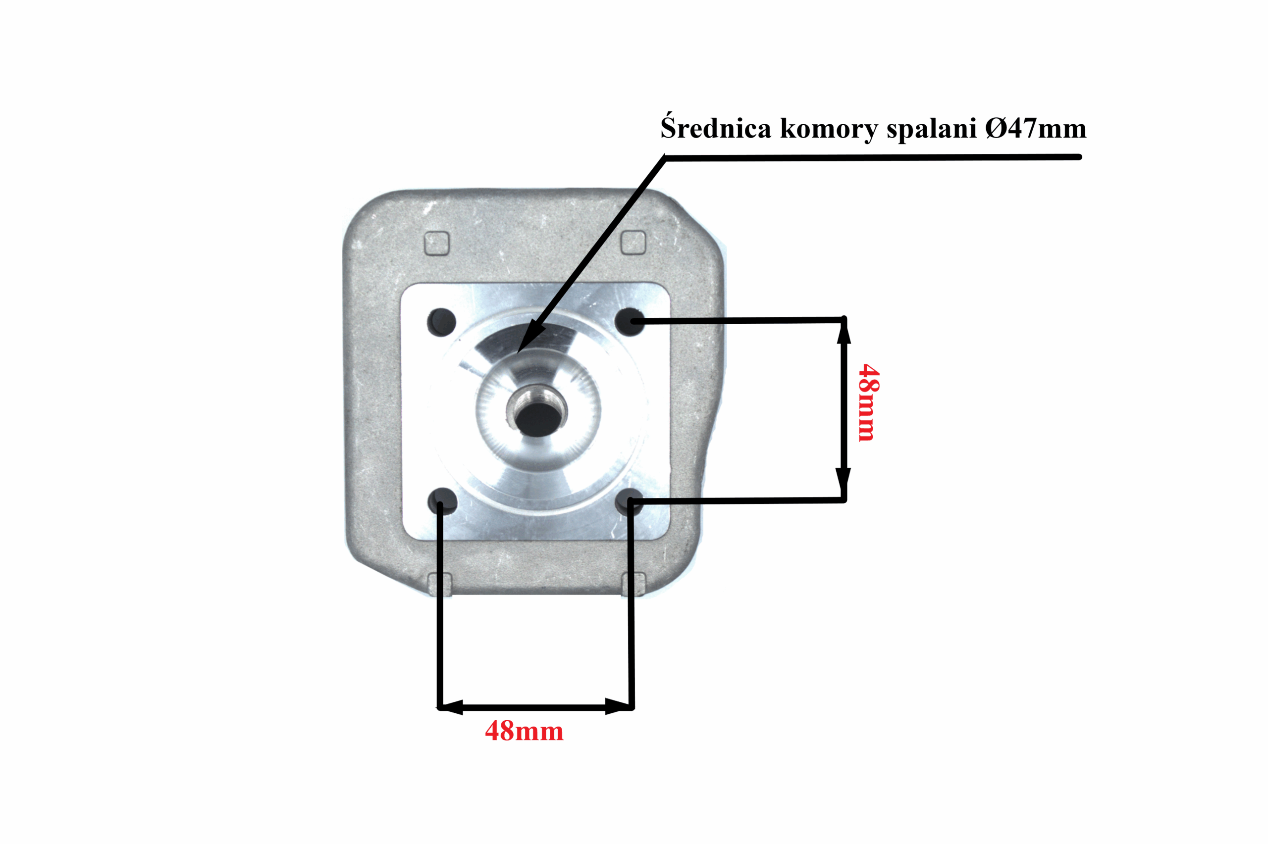 Głowica Cylindra Peugeot A/C 47mm Ludi Głowica Cylindra Peugeot A/C 47mm Ludi - obrazek 4