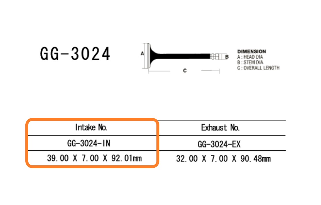 Zawór Ssący Silnika Gg-3024-In Zawór Ssący Silnika Gg-3024-In - obrazek 2