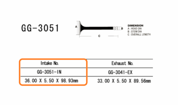 Zawór Silnika Gg-3051-In - obrazek 2