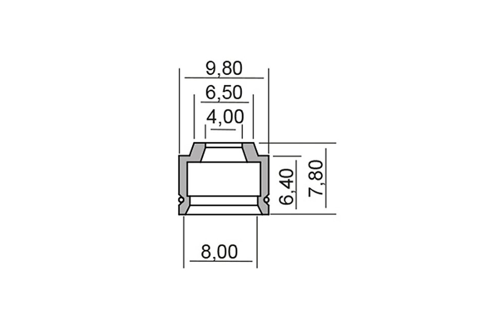 Uszczelniacz Zaworowy X-City 125 Rms 10 066 9300 Uszczelniacz Zaworowy X-City 125 Rms 10 066 9300 - obrazek 2