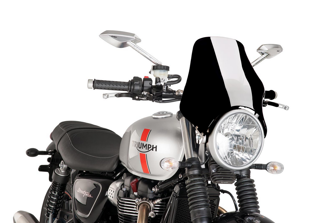 Szyba Owiewka Uniwersalna Puig Naked Czarna Szyba Owiewka Uniwersalna Puig Naked Czarna - obrazek 3