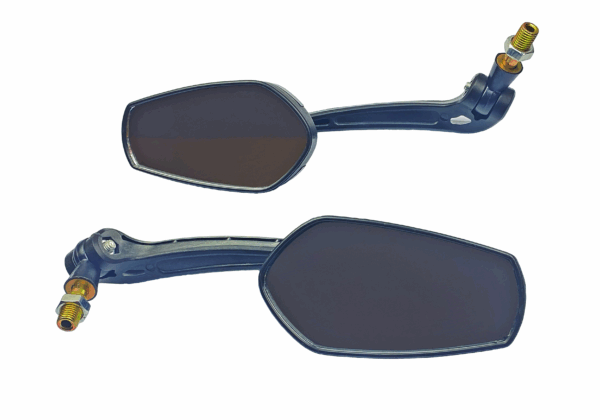Lusterka Czarne Motocyklowe M8/M10 MotoGeneric - obrazek 3