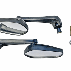 Lusterka Czarne Motocyklowe M8/M10 MotoGeneric