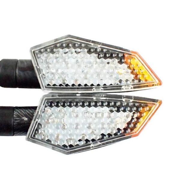 Kierunkowskazy Led-Carbon M8 Homol E11 MotoGeneric