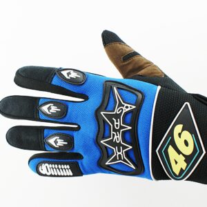 Rękawice ''46'' Niebieskie M MotoGeneric